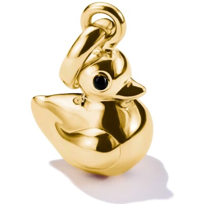 Pendentif Thomas Sabo Charm Club en argent, plaqué or et email