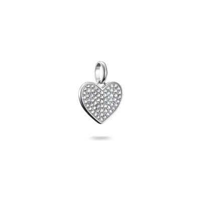 Pendentif Thomas Sabo Charm Club en argent et oxyde de zirconium
