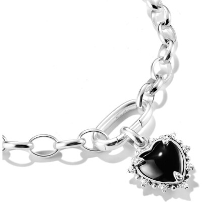 Pendentif Thomas Sabo Charm Club en argent et oxyde de zirconium