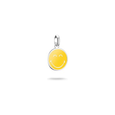 Pendentif Thomas Sabo SMILEYWORLD en argent et email