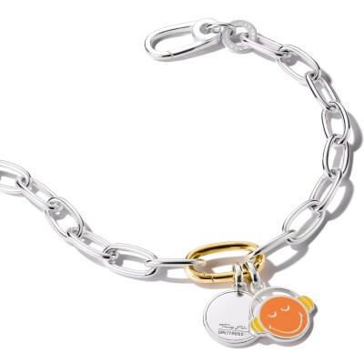 Pendentif Thomas Sabo SMILEYWORLD en argent et email