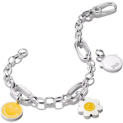 Pendentif Thomas Sabo SMILEYWORLD en argent, email et oxyde de zirconium