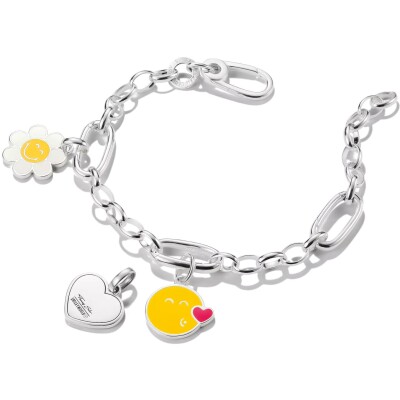 Pendentif Thomas Sabo SMILEYWORLD en argent et email
