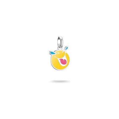 Pendentif Thomas Sabo SMILEYWORLD en argent et email