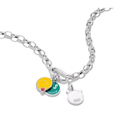 Pendentif Thomas Sabo SMILEYWORLD en argent et email