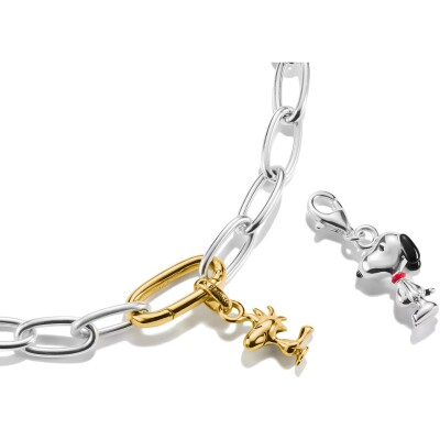 Pendentif Thomas Sabo Peanuts™ en argent et plaqué or