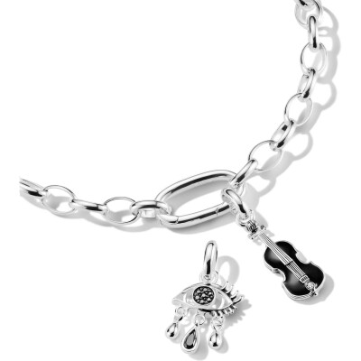 Pendentif Thomas Sabo Wednesday en argent, email et oxyde de zirconium