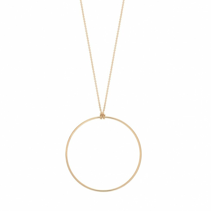 Collier GINETTE NY CIRCLES en or rose 