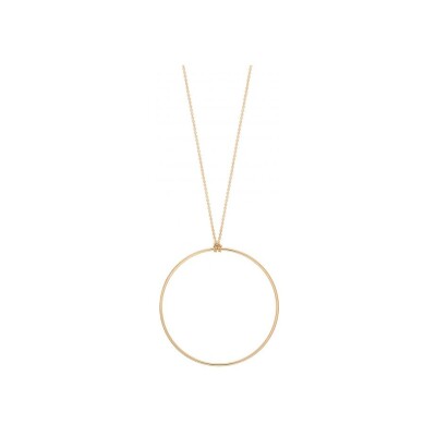 Collier Ginette NY CIRCLES en or rose