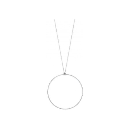 Collier GINETTE NY CIRCLES en or blanc