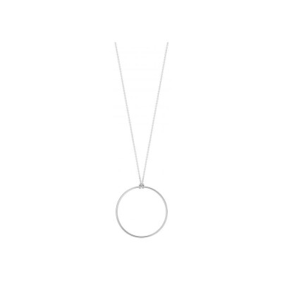 Ginette NY CIRCLES necklace, white gold