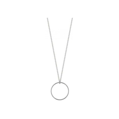 GINETTE NY CIRCLES necklace, white gold