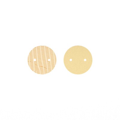 Cuir pour pendentif Les Georgettes Tartine / Beurre Salé, 25 mm