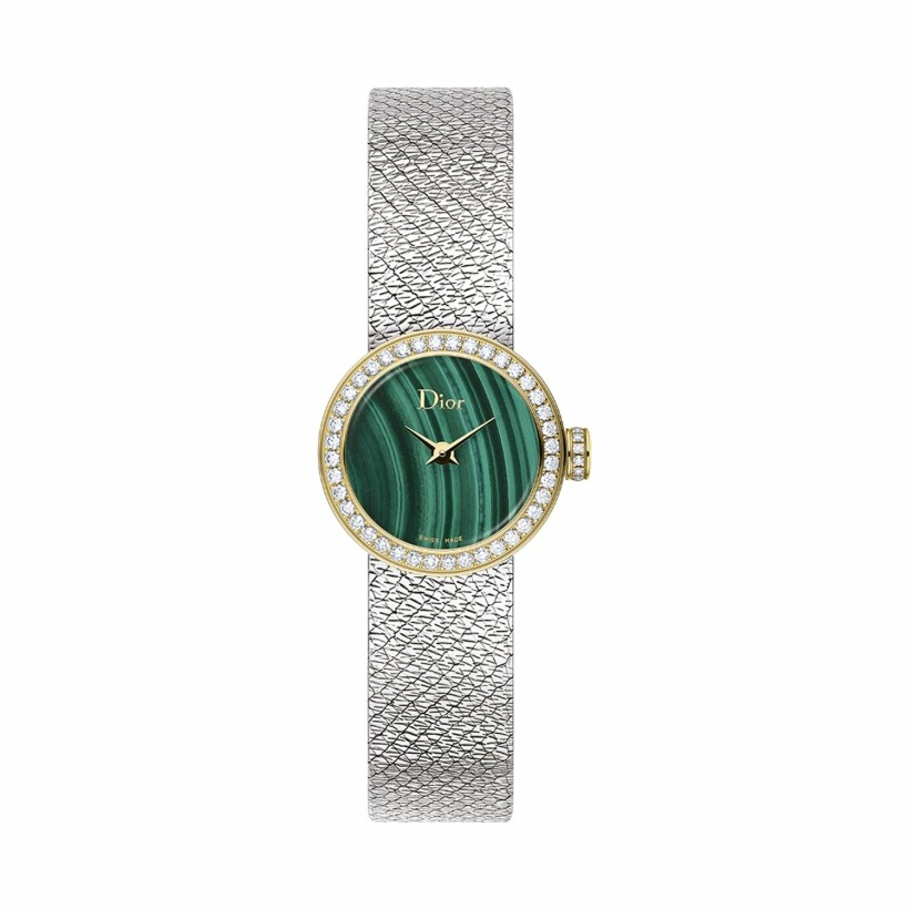 La Mini D de Dior Satine 19mm watch