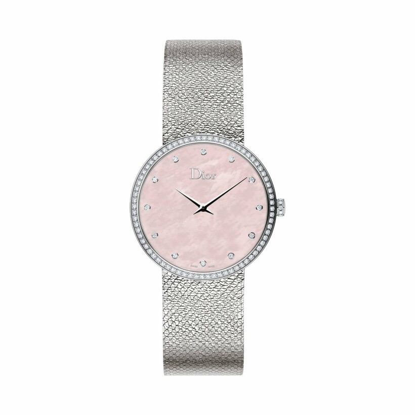 La D de Dior Satine 36mm watch