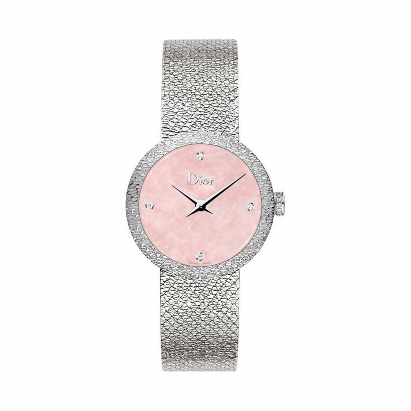 La D de Dior Satine 25mm  watch