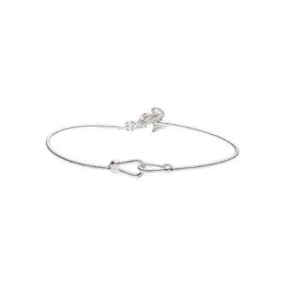 Bracelet Sing a Song corde de guitare mini toi & moi argent 