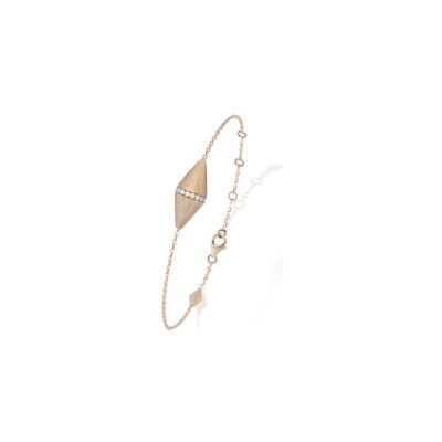 Bracelet Heavenly Celest en or rose et diamants, GM