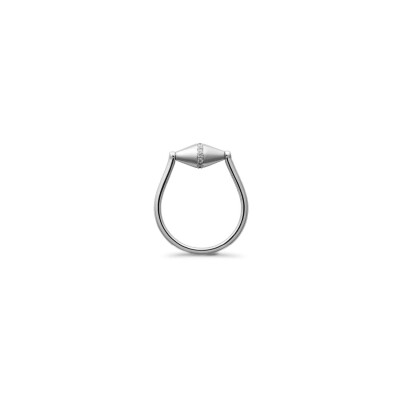 Bague Heavenly Celest en or blanc et diamants, PM