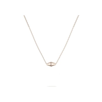 Collier Heavenly Celest en or rose et diamants, PM
