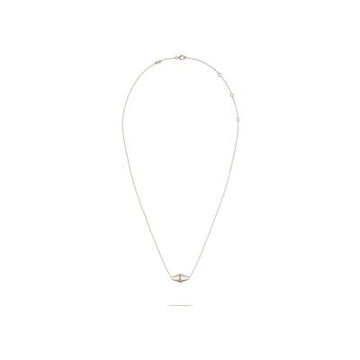 Collier Heavenly Celest en or rose et diamants, PM