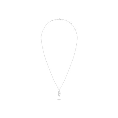 Collier Heavenly Celest en or blanc et diamants, PM