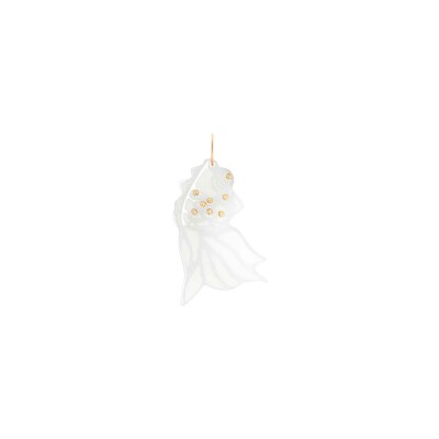 Charm Ginette NY CHARMS Goldfish en or rose et pierre de lune