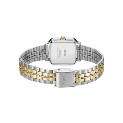 Coffret de montre Cluse Gracieuse Petite Watch Steel & Double Snake Bracelet, Two-Tone