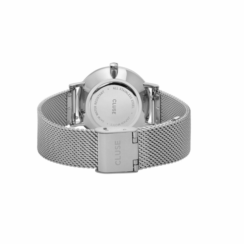 Coffret de montre Cluse Minuit  Silver, White & Black