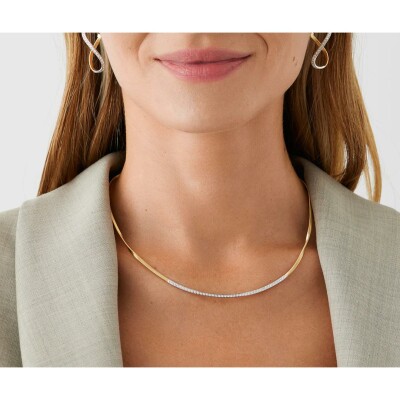Collier Marco Bicego MARRAKECH en or jaune, or blanc et diamants