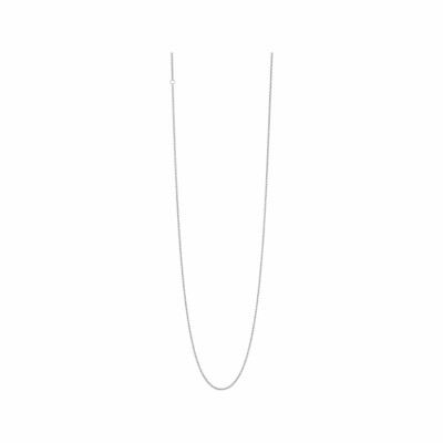 Chaîne Qeelin en or blanc, 40cm