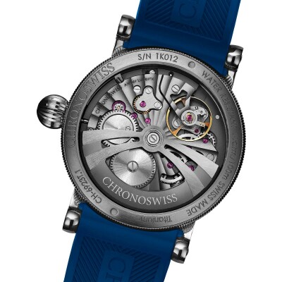 CHRONOSWISS ReSec Vertical Blue watch