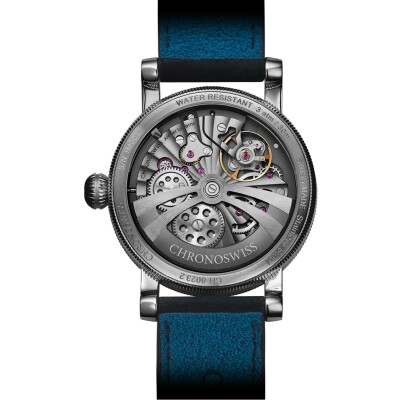 CHRONOSWISS Small Second Blue Orbit watch