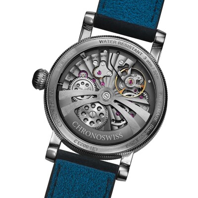 CHRONOSWISS Small Second Blue Orbit watch