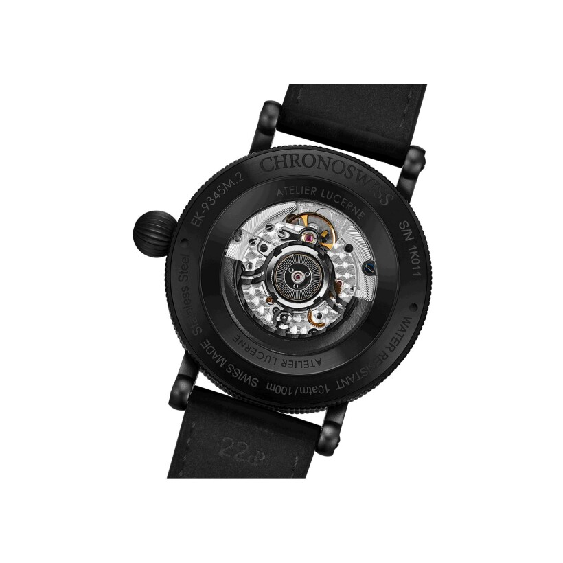 Montre CHRONOSWISS Space Timer Black hole