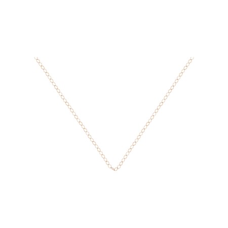 GINETTE NY CHAINS necklace, rose gold