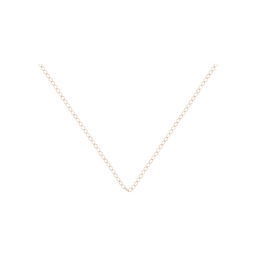 GINETTE NY CHAINS necklace, rose gold