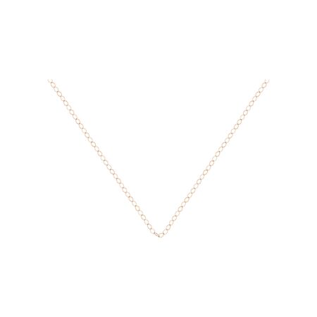 GINETTE NY CHAINS necklace, rose gold