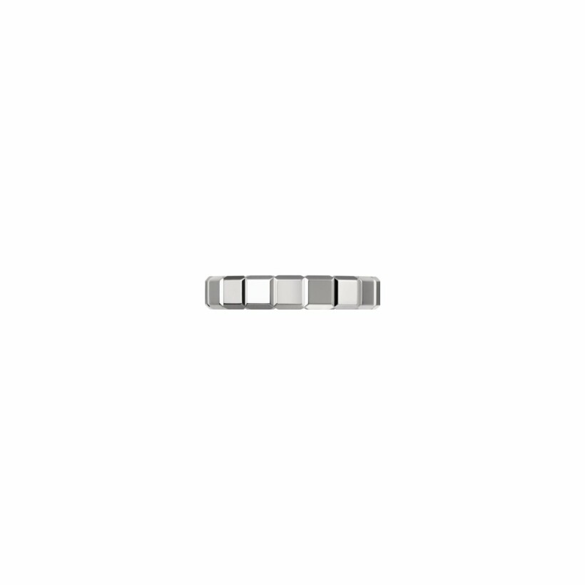 Bague Chopard Ice Cube en or blanc, taille 53