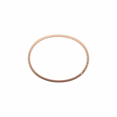 Chopard Ice Cube Bangle Bracelet, pink gold, size M