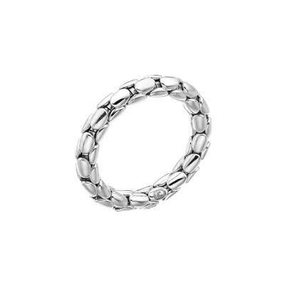 Bague Chimento Stretch Spring en or blanc
