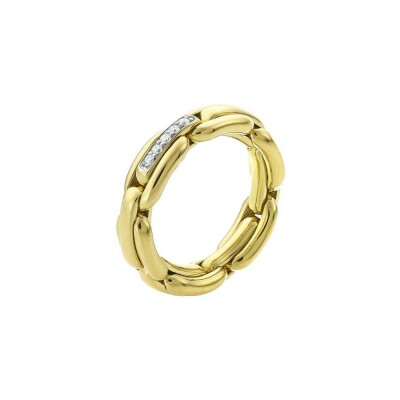 Bague Chimento X-Tend en or jaune et diamant