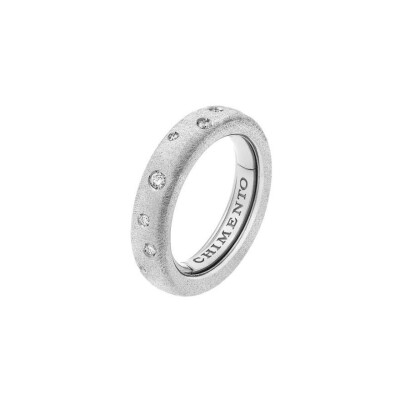 Bague Chimento Forever Brio en or blanc et diamant 0.24ct