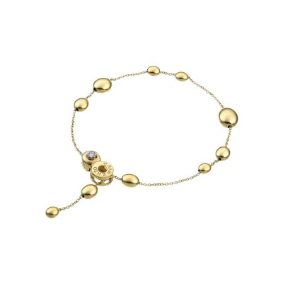 Bracelet Chimento Armillas Acqua en or jaune et diamant 0.01ct, 19cm