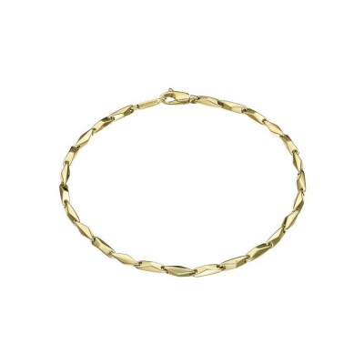 Bracelet Chimento Accenti en or jaune, 18.5cm