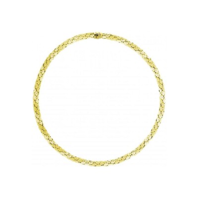 Collier Chimento Stretch Classic en or jaune et diamant 0.09ct, 42cm