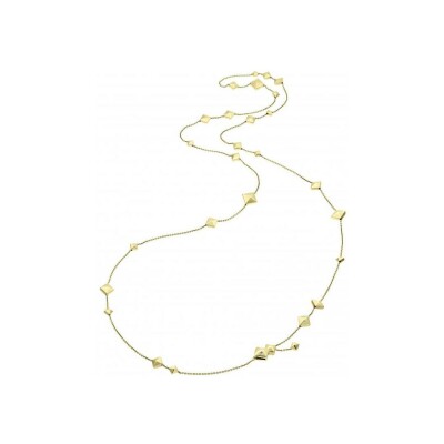 Collier Chimento Armillas Pyramis en or jaune et diamant 0.01ct, 90cm