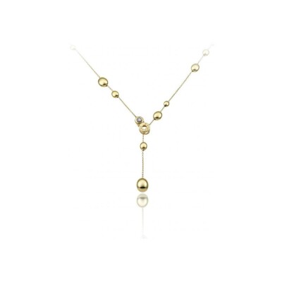 Sautoir Chimento Armillas Acqua en or jaune et diamant 0.25ct, 50cm