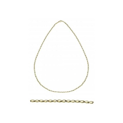 Collier Chimento Accenti en or jaune, 45cm