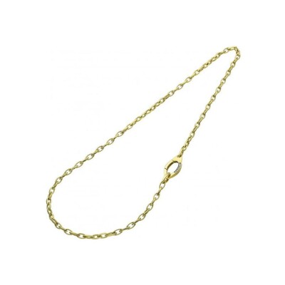 Collier Chimento Link Sensi en or jaune et diamant 0.11ct, 45cm